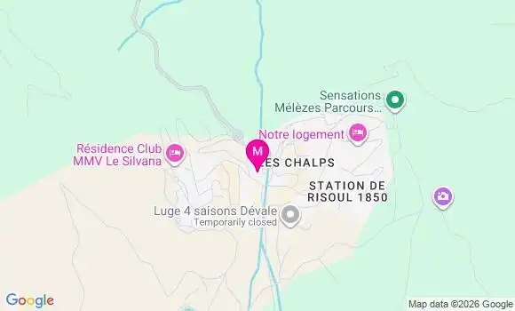 Localisation Risoul - 05600