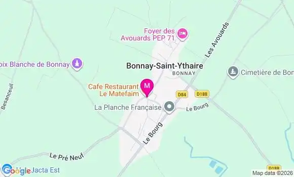 Localisation Le Matefaim Cafe - 71460