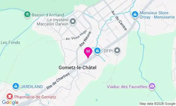 Localisation Gometz le Chatel - 91940