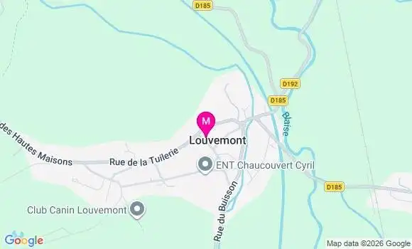 Localisation Louvemont - 52130