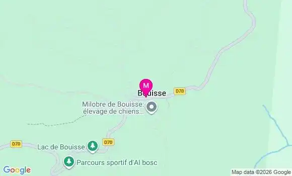Localisation Bouisse - 11330