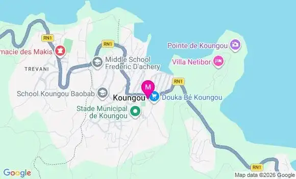 Localisation Koungou - 97600