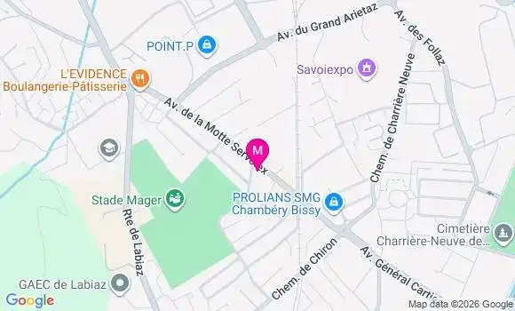 Localisation Les Arbousiers - 73000