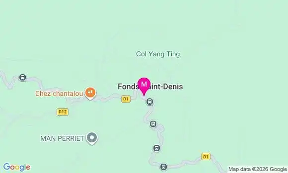 Localisation Fonds Saint Denis - 97250