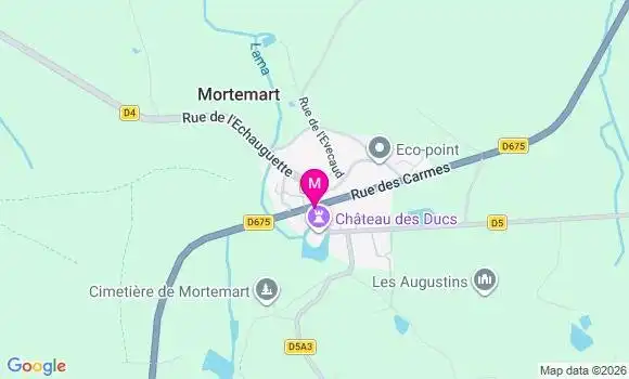 Localisation Mortemart - 87330