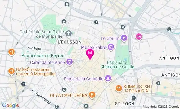 Localisation Montpellier Prefecture - 34000