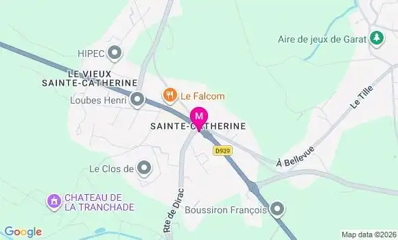 Localisation Garat - 16410