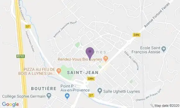 Localisation Aix En Provence Luynes Bp - 13080