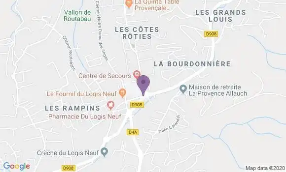 Localisation Allauch Logis Neuf Bp - 13190
