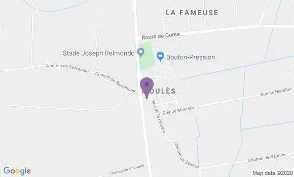 Localisation Arles Moules Ap - 13280