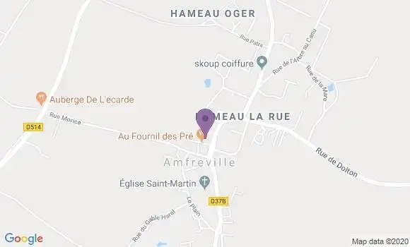 Localisation Amfreville Ap - 14860