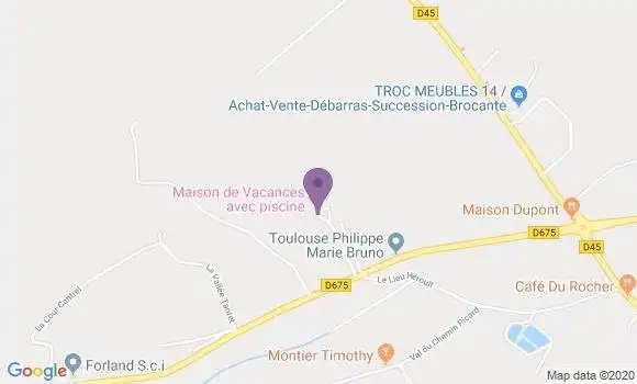 Localisation Annebault Ap - 14430