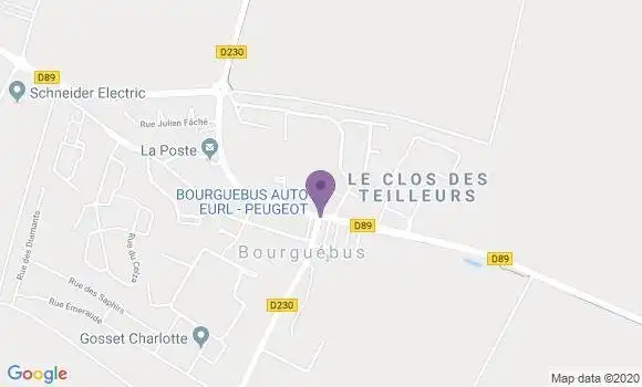 Localisation Bourguebus Bp - 14540