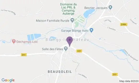 Localisation Le Breuil En Auge Bp - 14130