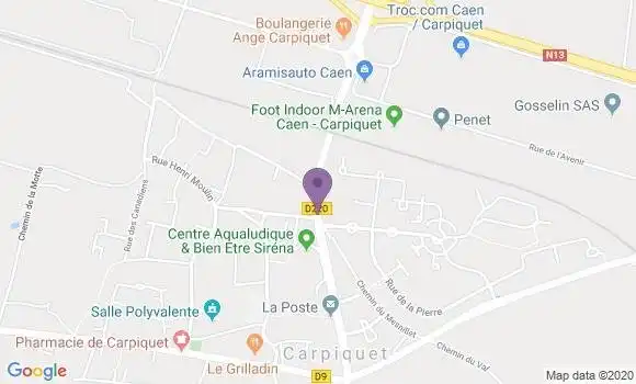 Localisation Carpiquet Bp - 14650
