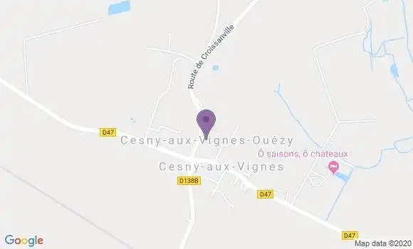 Localisation Cesny Aux Vignes Ap - 14270