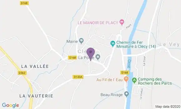 Localisation Clecy Bp - 14570