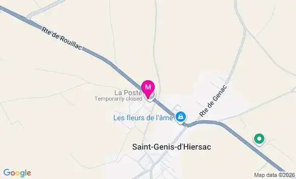 Localisation Saint Genis d