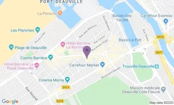Localisation Deauville - 14800