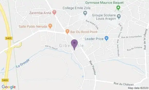 Localisation Giberville Bp - 14730