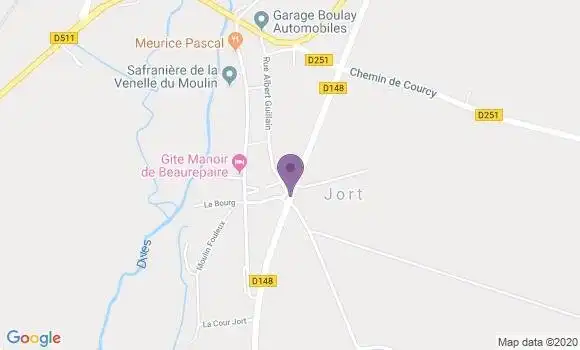 Localisation Jort Ap - 14170