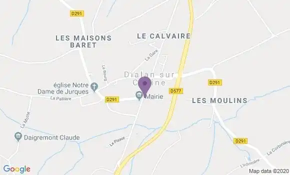 Localisation Jurques Ap - 14260