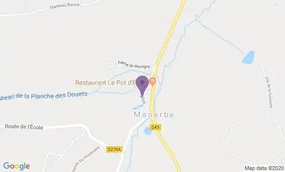 Localisation Manerbe Ap - 14340