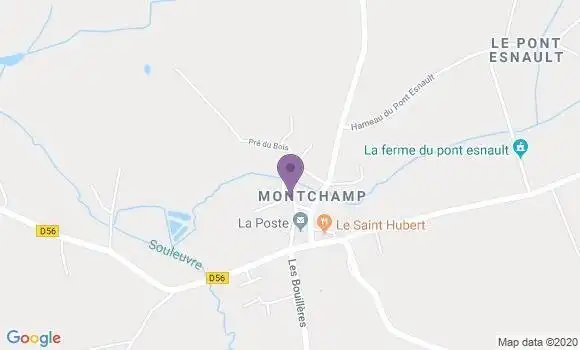 Localisation Montchamp Bp - 14350