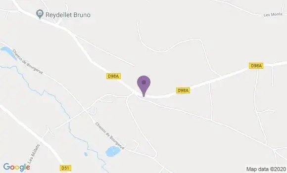 Localisation Moyaux Bp - 14590