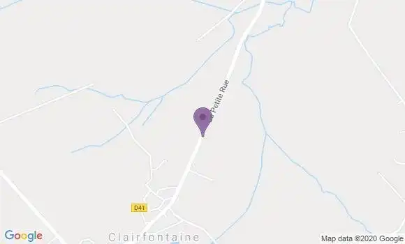 Localisation Clairfontaine Ap - 02260