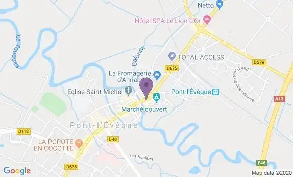 Localisation Pont l