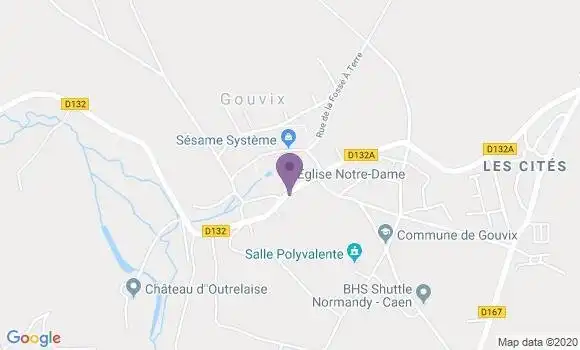 Localisation Saint Germain le Vasson Bp - 14190