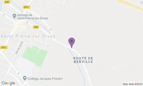Localisation Saint Pierre sur Dives - 14170