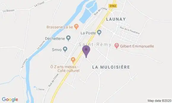 Localisation Saint Remy Bp - 14570