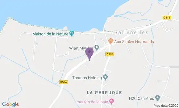 Localisation Sallenelles Ap - 14121