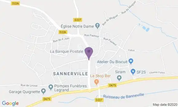 Localisation Sannerville Bp - 14940