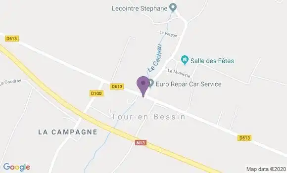 Localisation Tour En Bessin Ap - 14400
