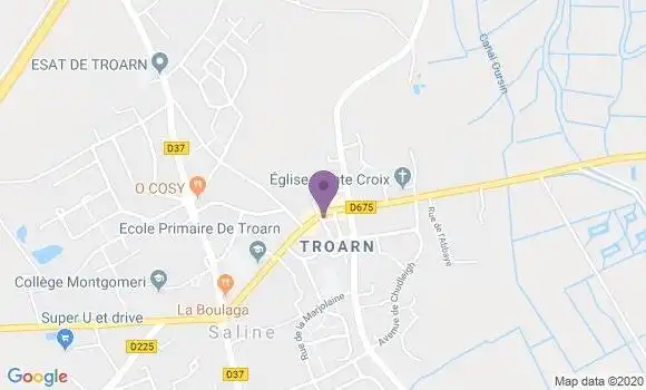 Localisation Troarn Bp - 14670