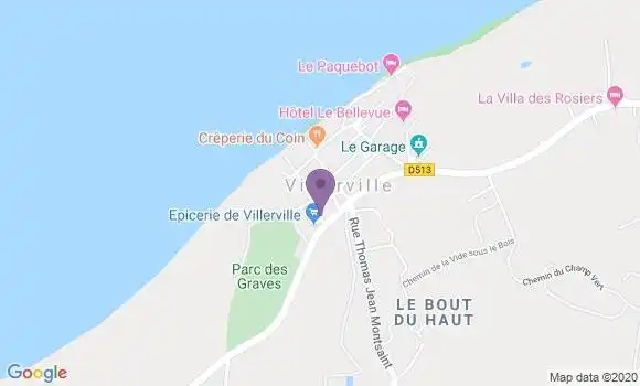 Localisation Villerville Bp - 14113