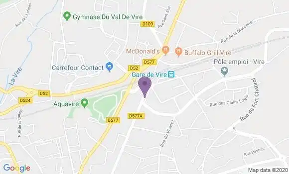 Localisation Vire a Ap - 14500