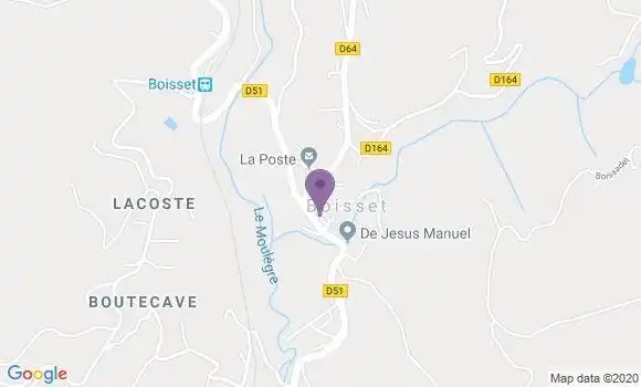 Localisation Boisset Ap - 15600