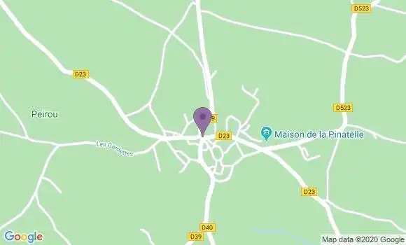 Localisation Chalinargues Bp - 15170