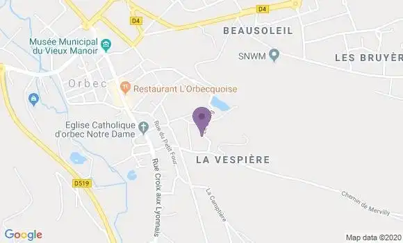 Localisation La Chapelle Laurent Ap - 15500