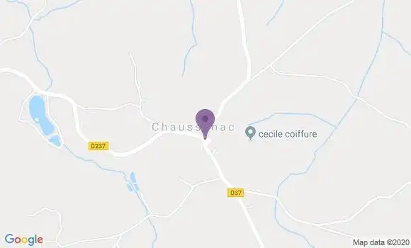 Localisation Chaussenac Ap - 15700