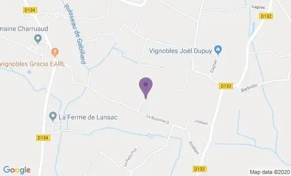Localisation Labrousse Ap - 15130
