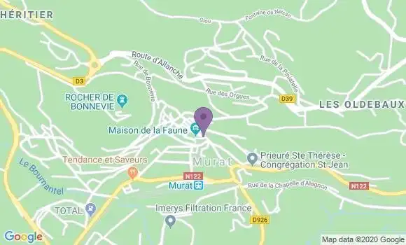 Localisation Murat - 15300