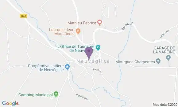 Localisation Neuveglise Bp - 15260