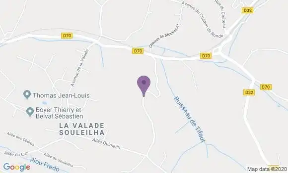 Localisation Paulhac Ap - 15430