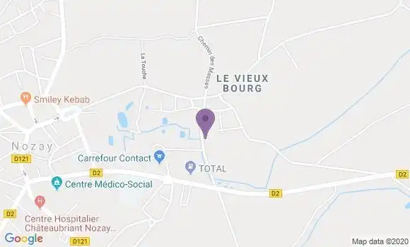 Localisation Saint Saturnin Ap - 15190