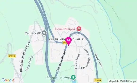Localisation Chatillon en Michaille - 01200
